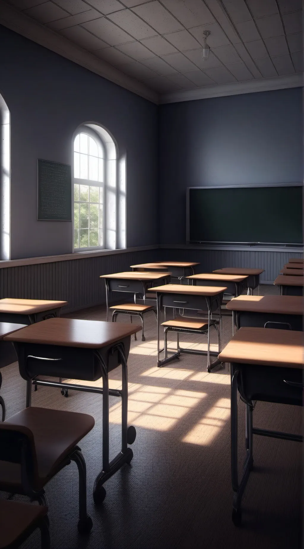 ai character: 6 grade class background