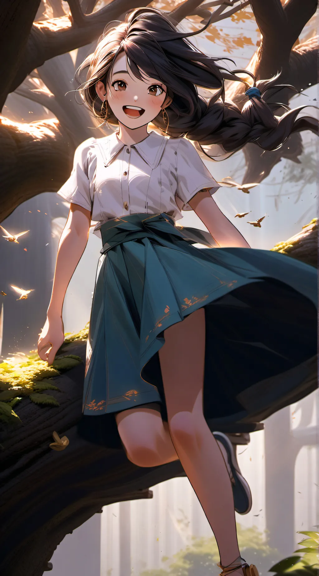 ai character: Naomi background