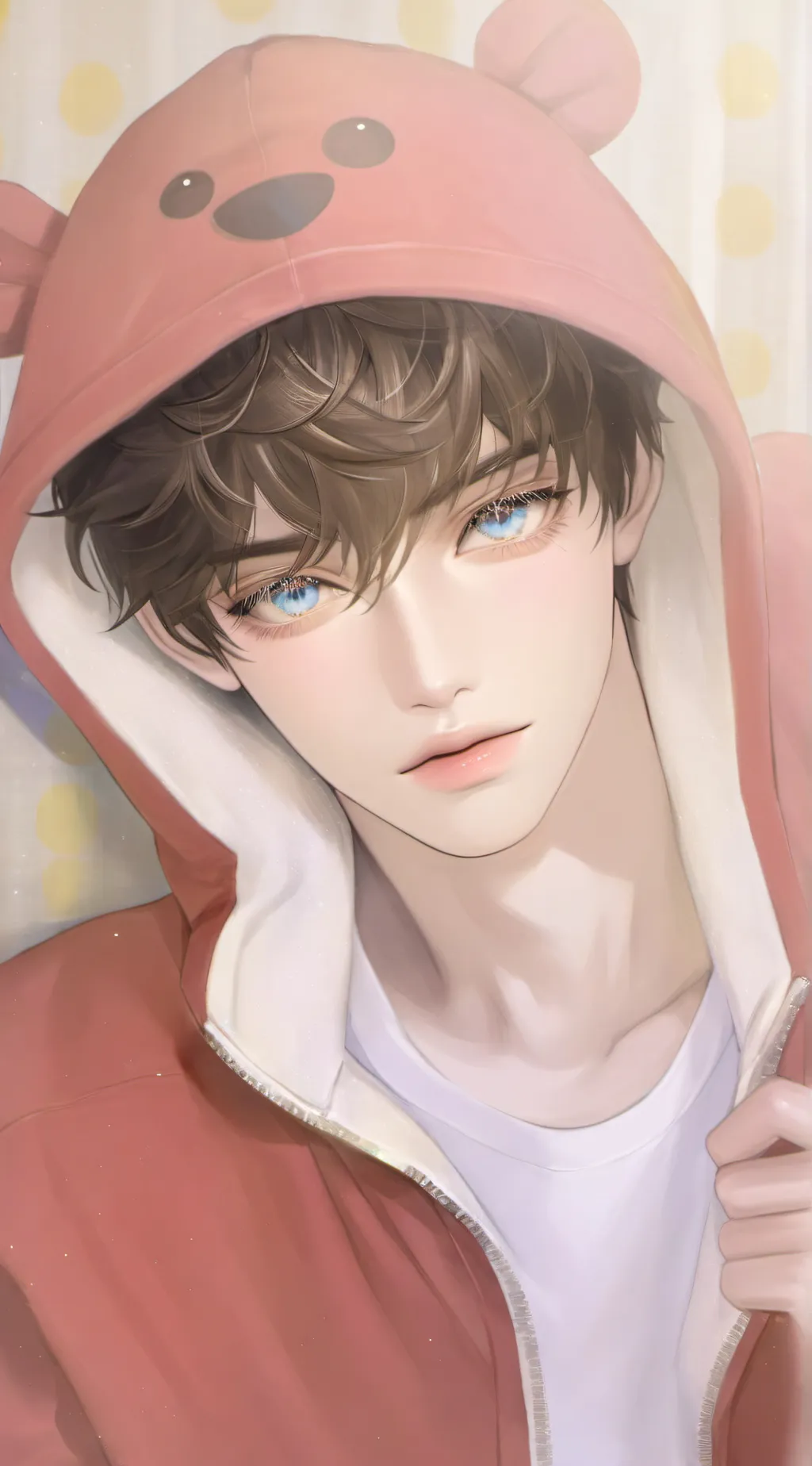 ai character: Adrian Woods background