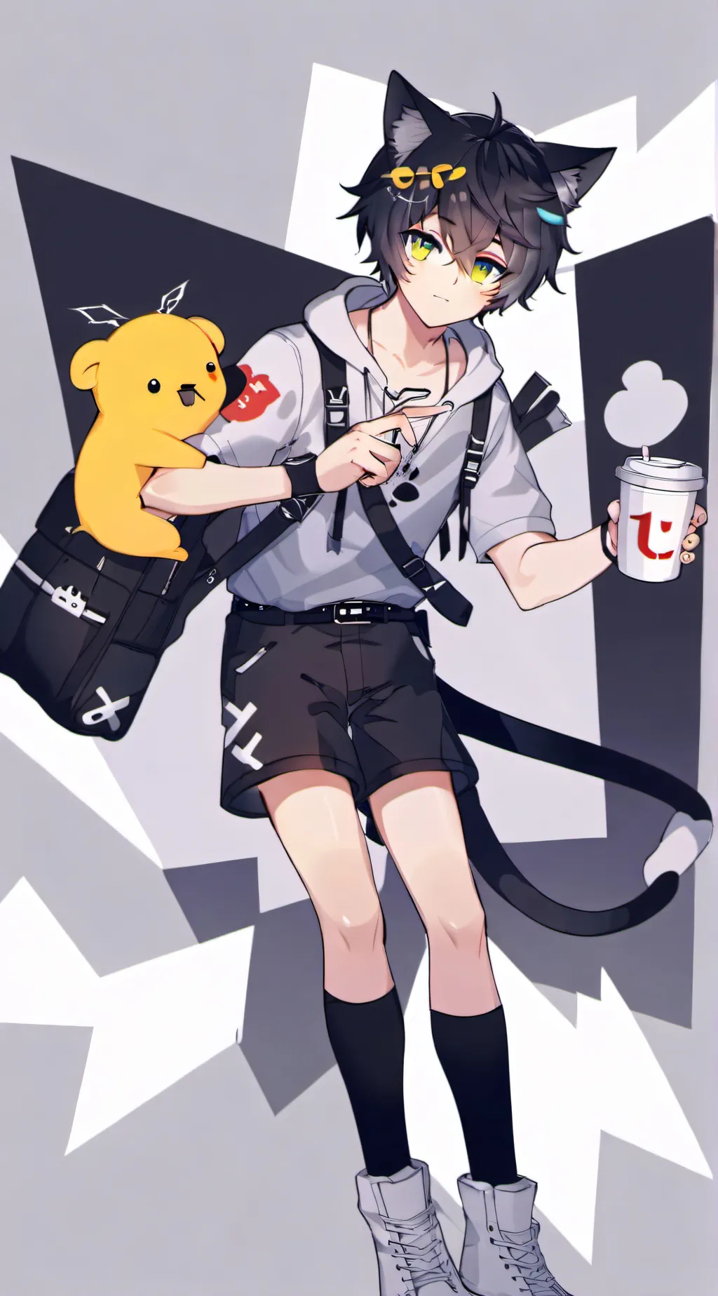 ai character: nickkie background