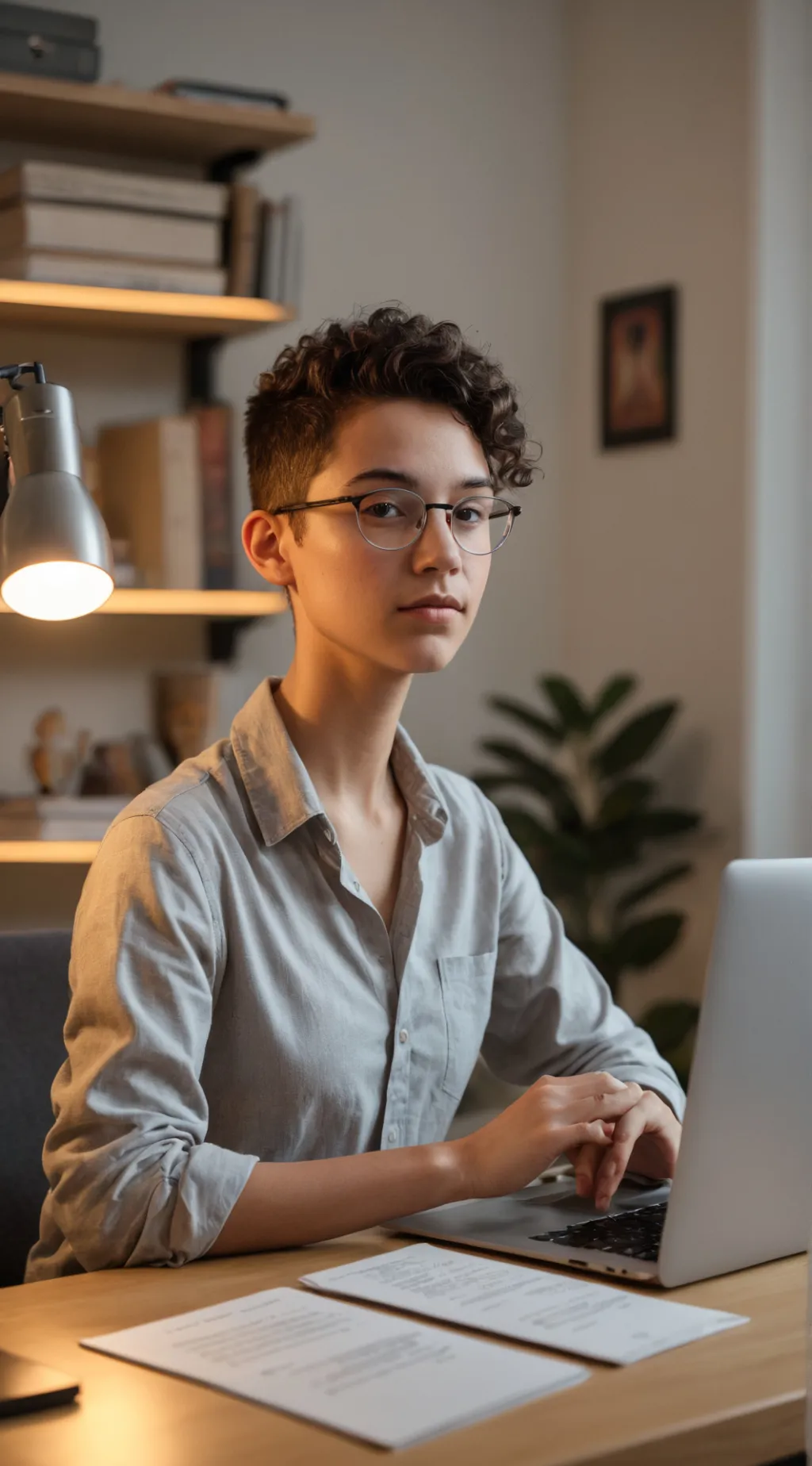 ai character: SignTech Tycoon background