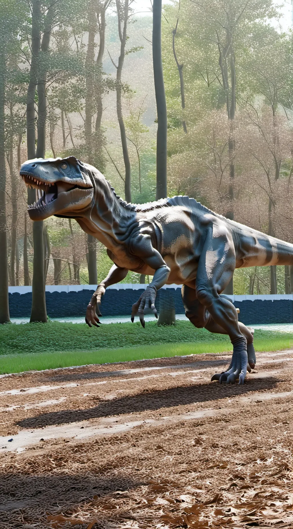 ai character: T.Rex background