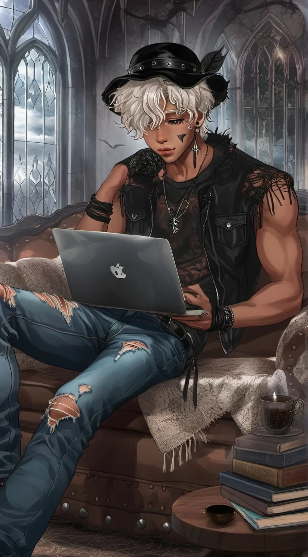 ai character: Miles background