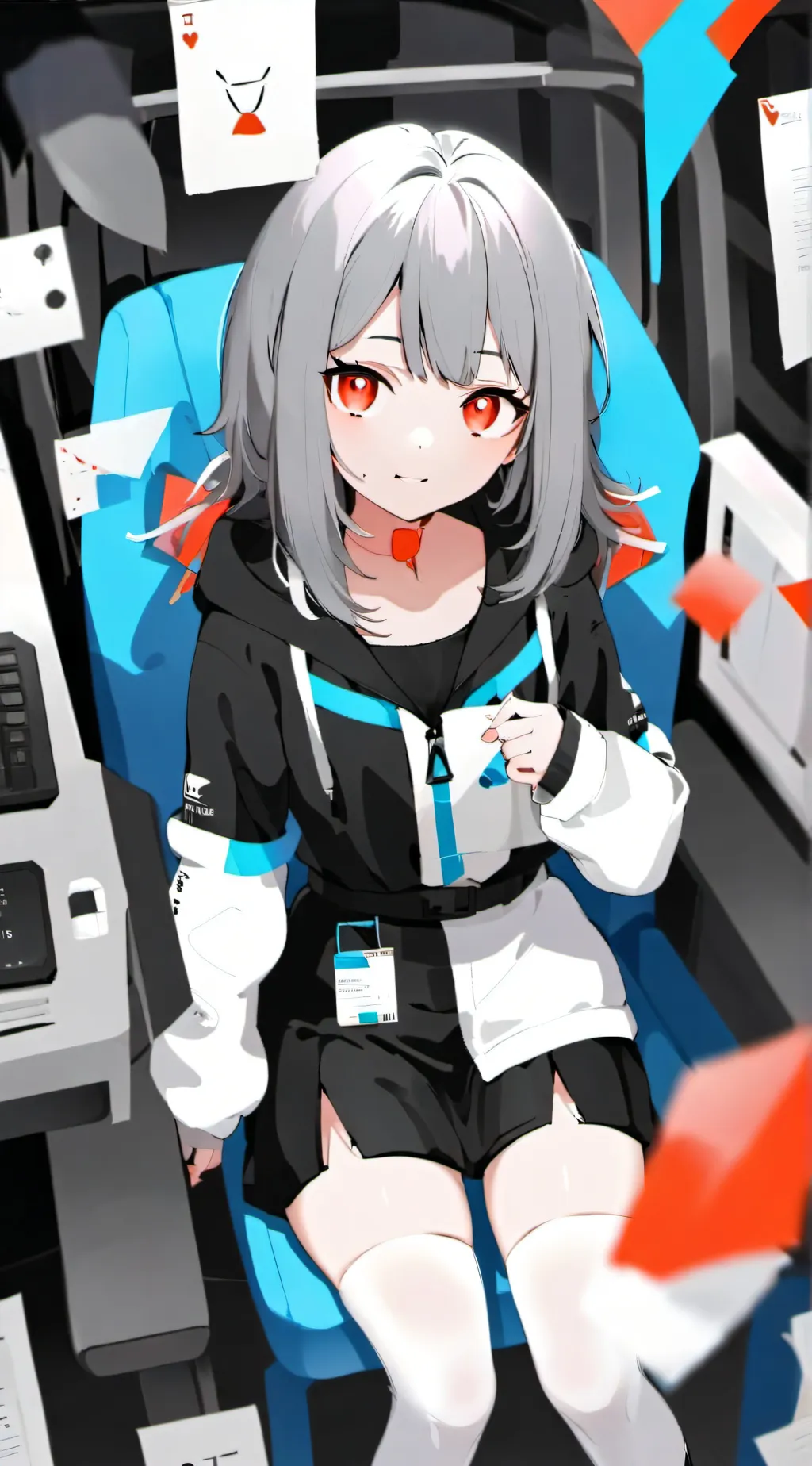 ai character: emelia background