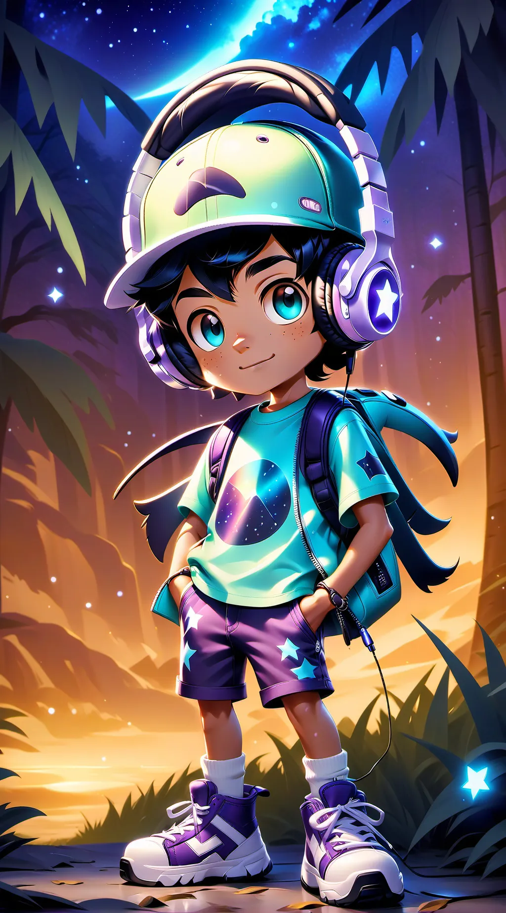 ai character: Capricornio background