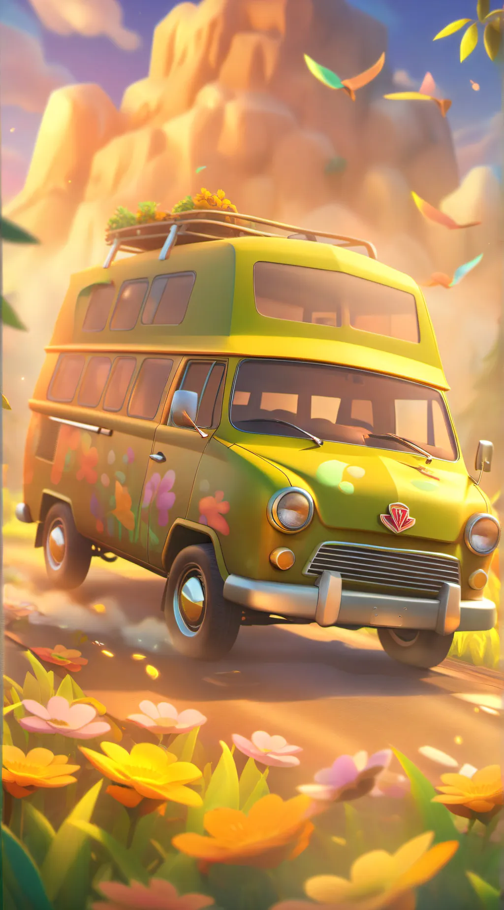 ai character: |~|DS ROAD TRIP!|~ background