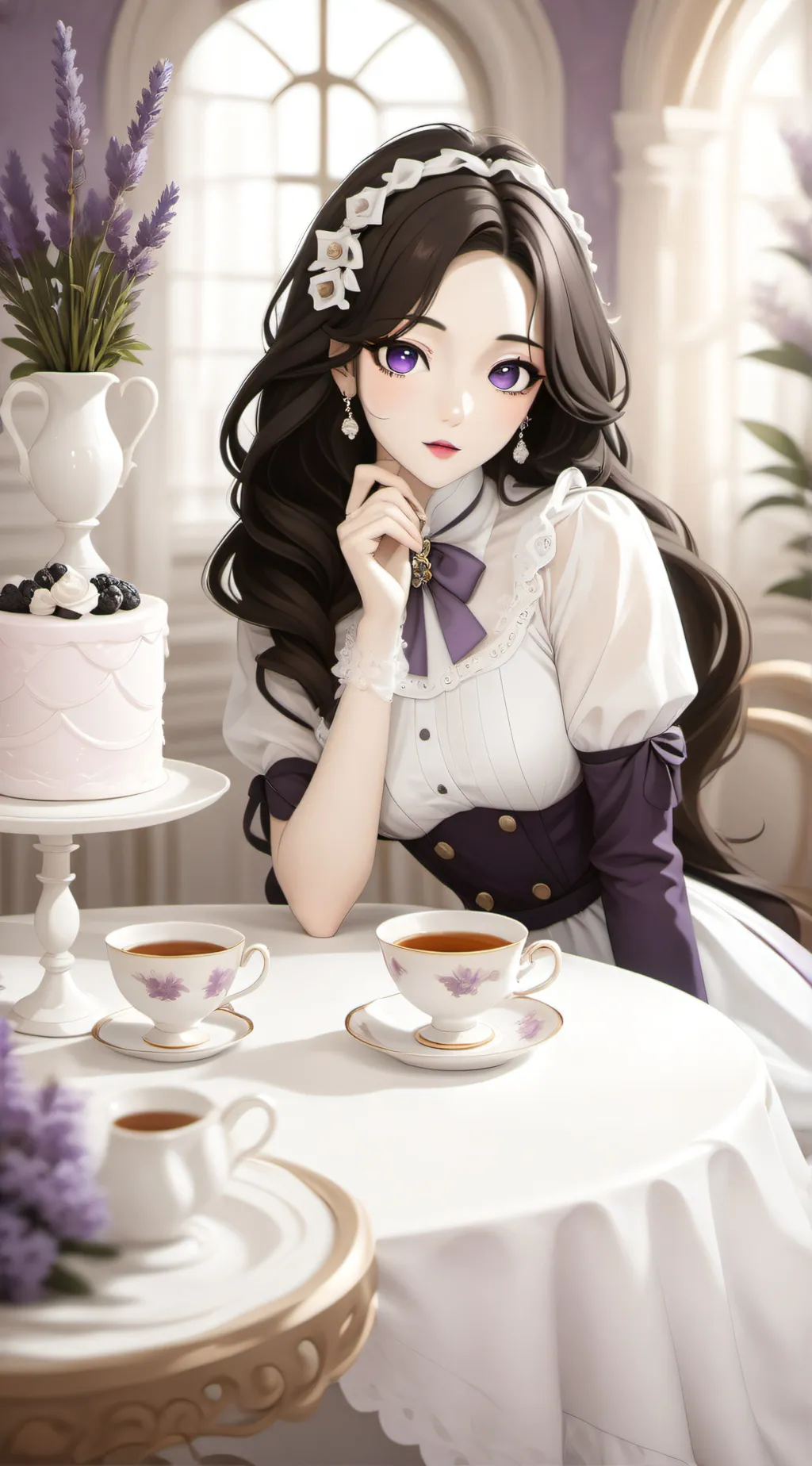 ai character: maya background