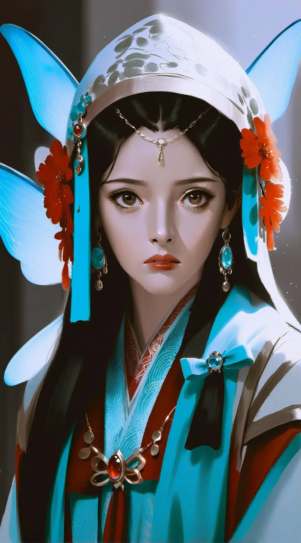 ai character: Carolina  background