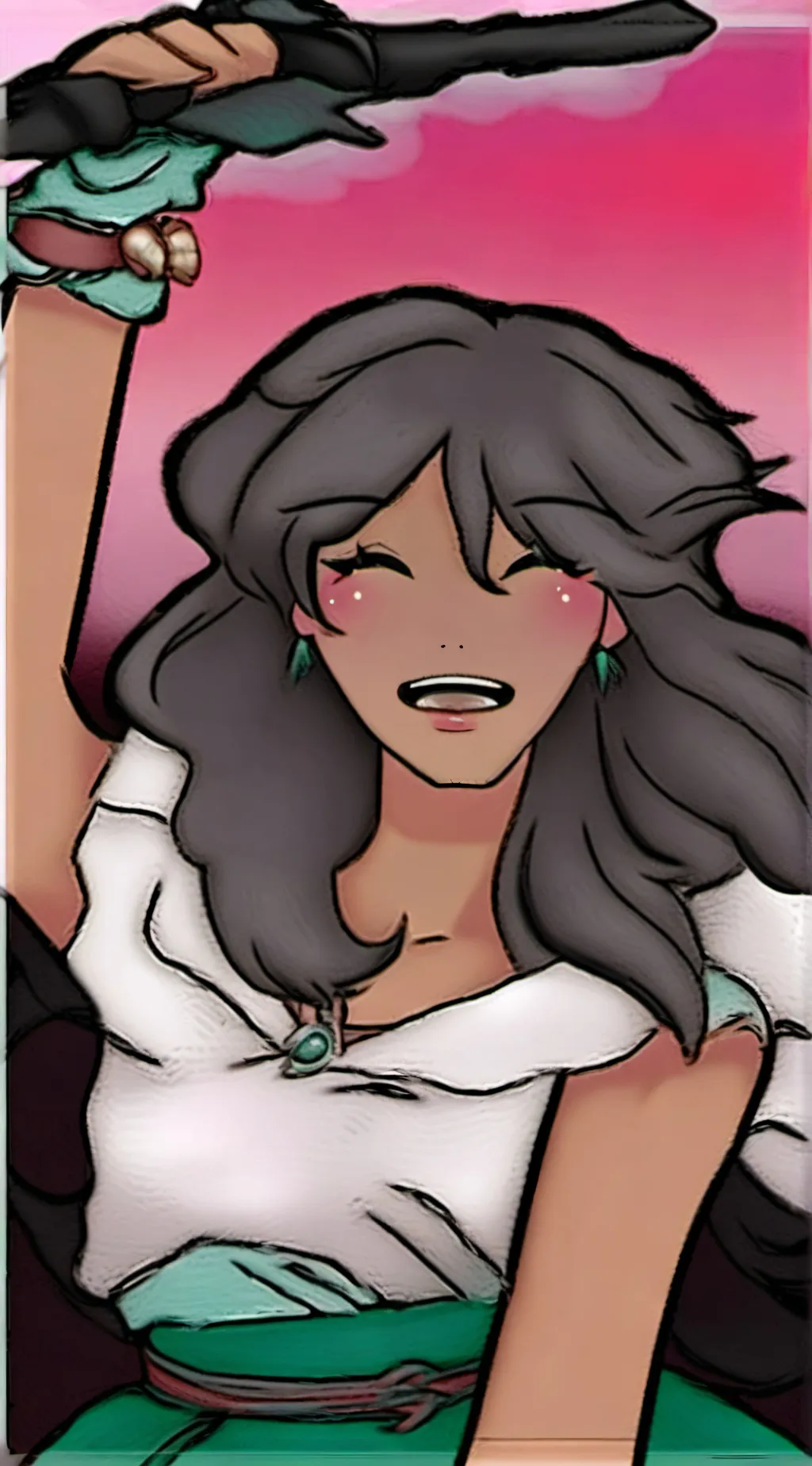 ai character: Talia and chase  background