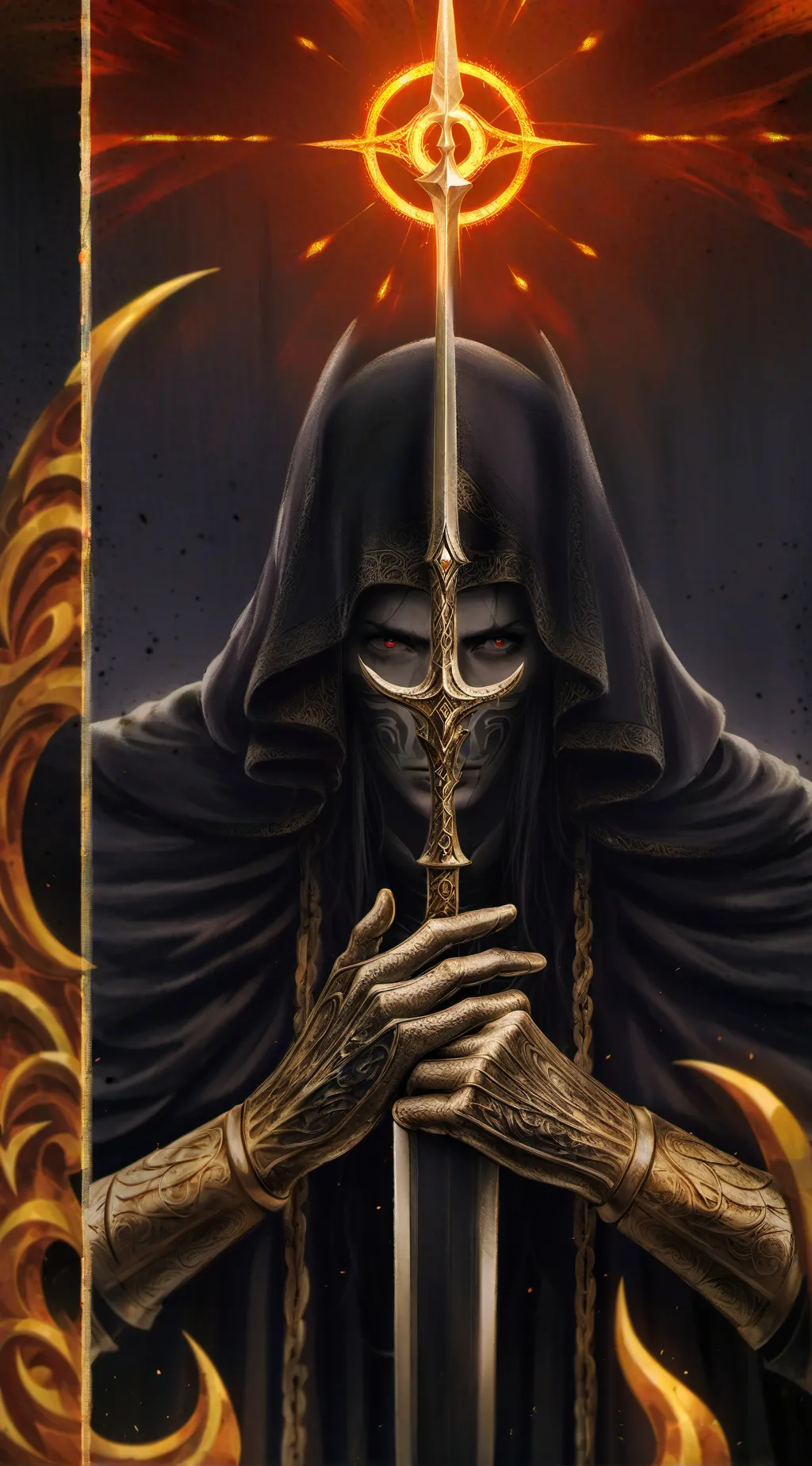 ai character: Cavaleiro do Caos background