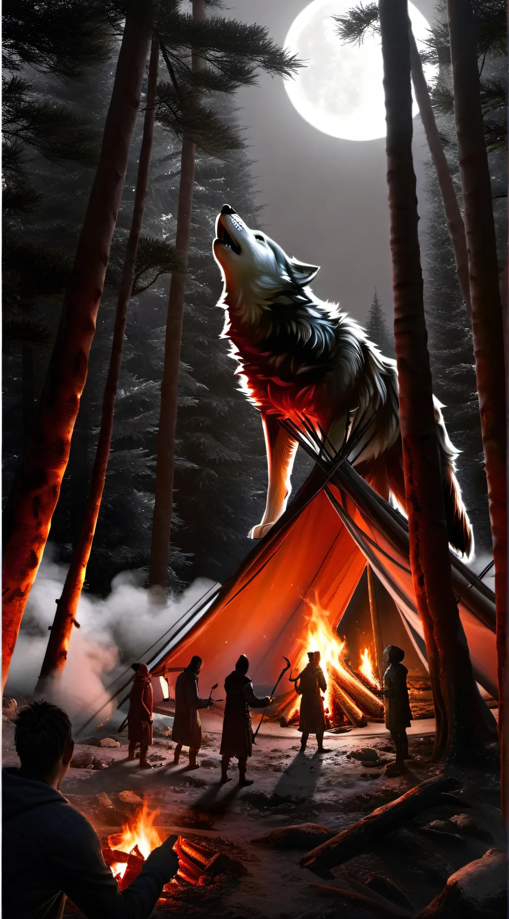 Talkie AI - Chat with demigod/wolfblood