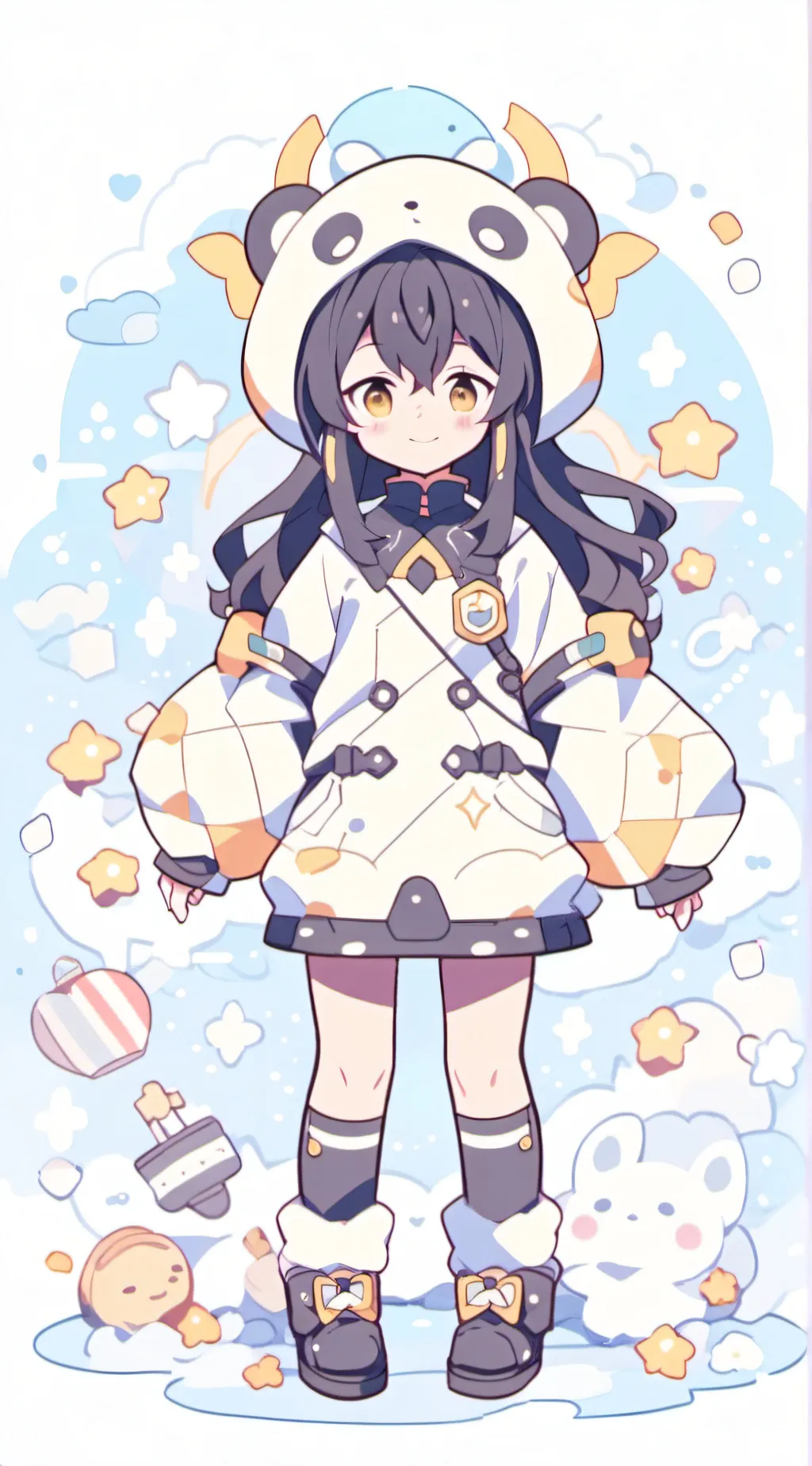 ai character: Tokito  background