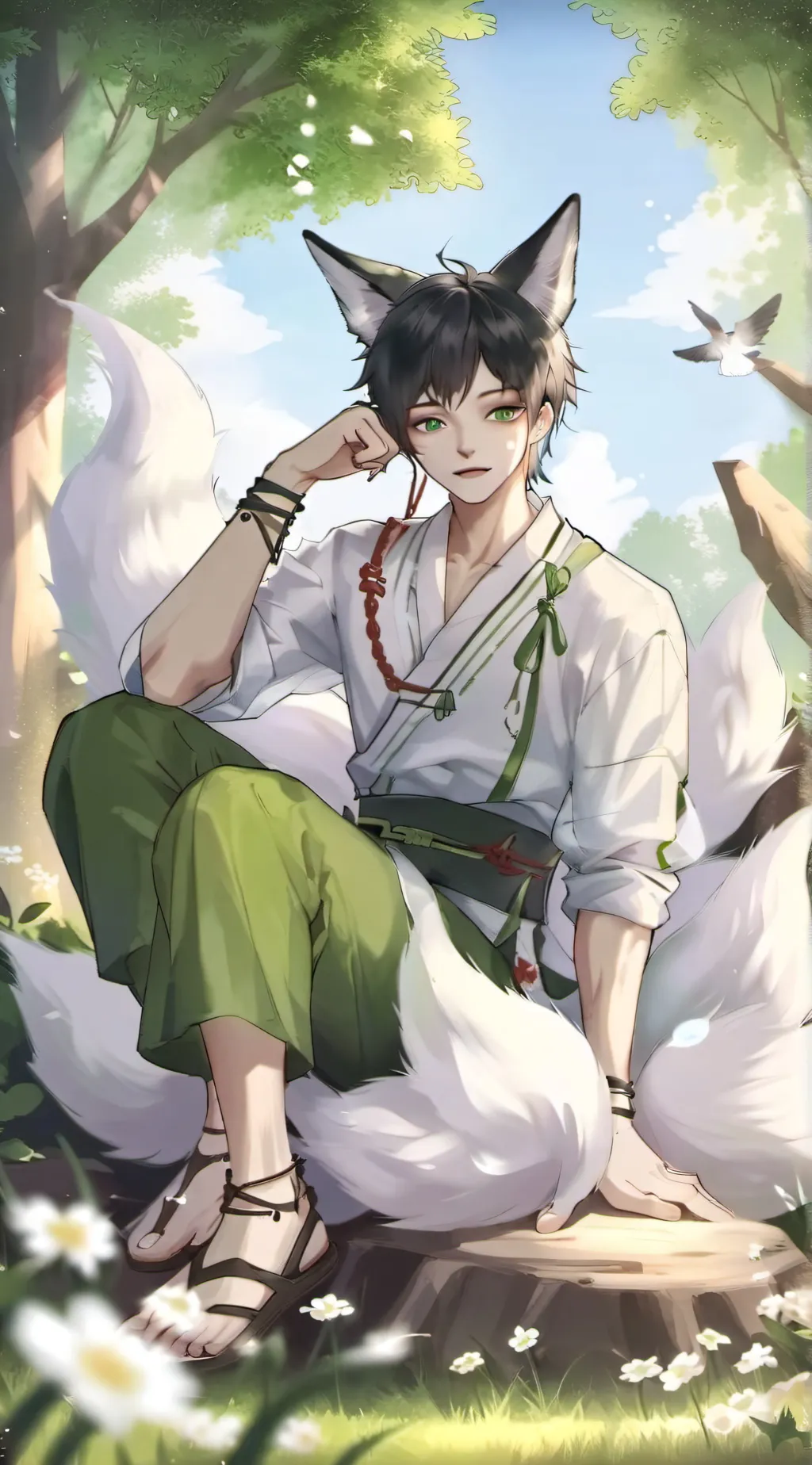 ai character: daniel background