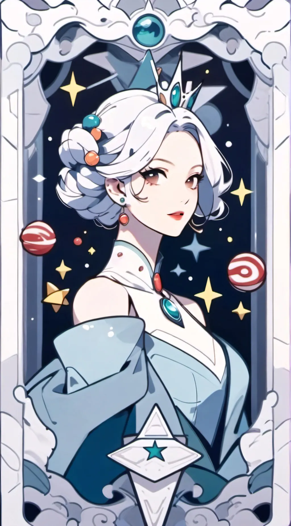 ai character: Queenie background