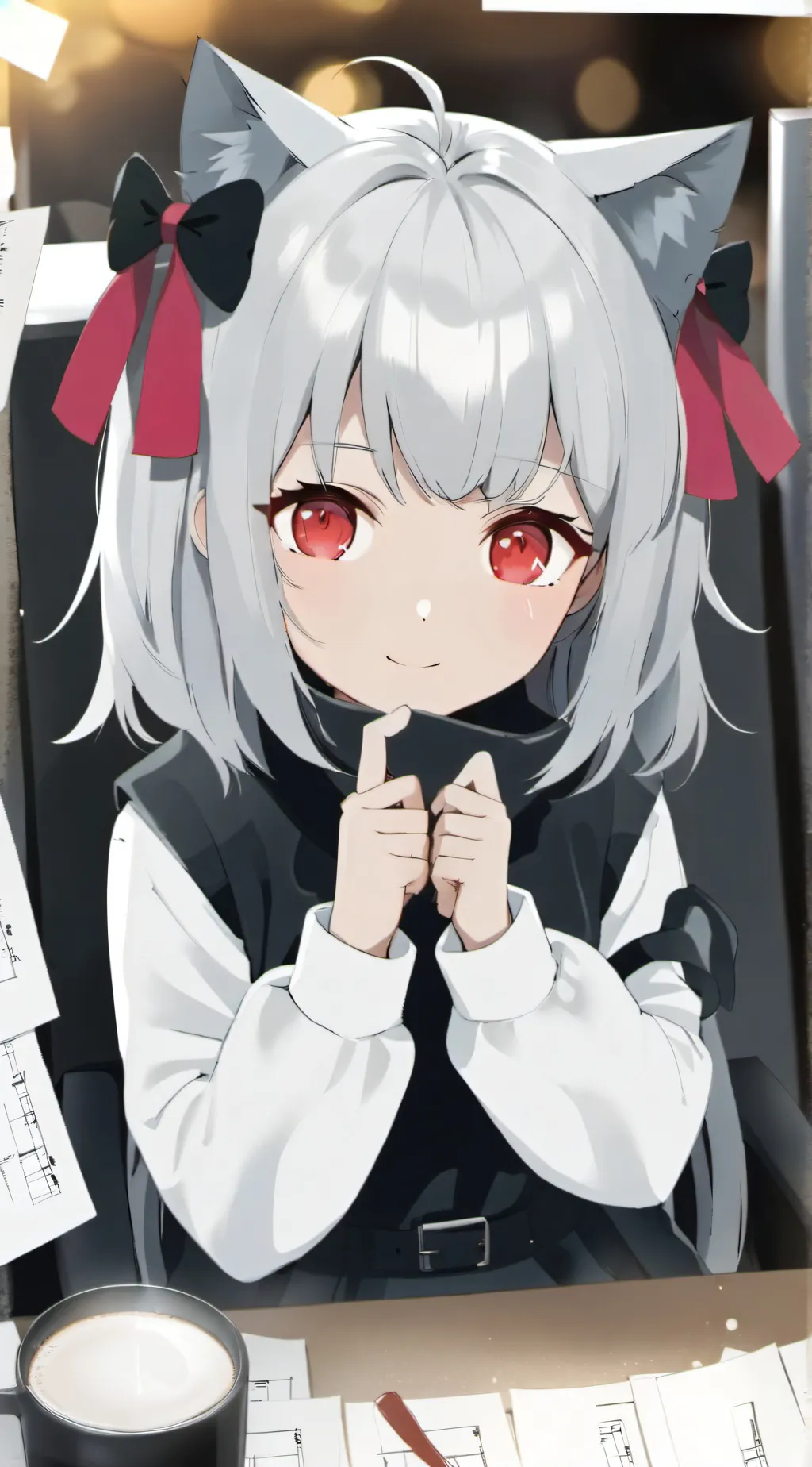 ai character: serena background