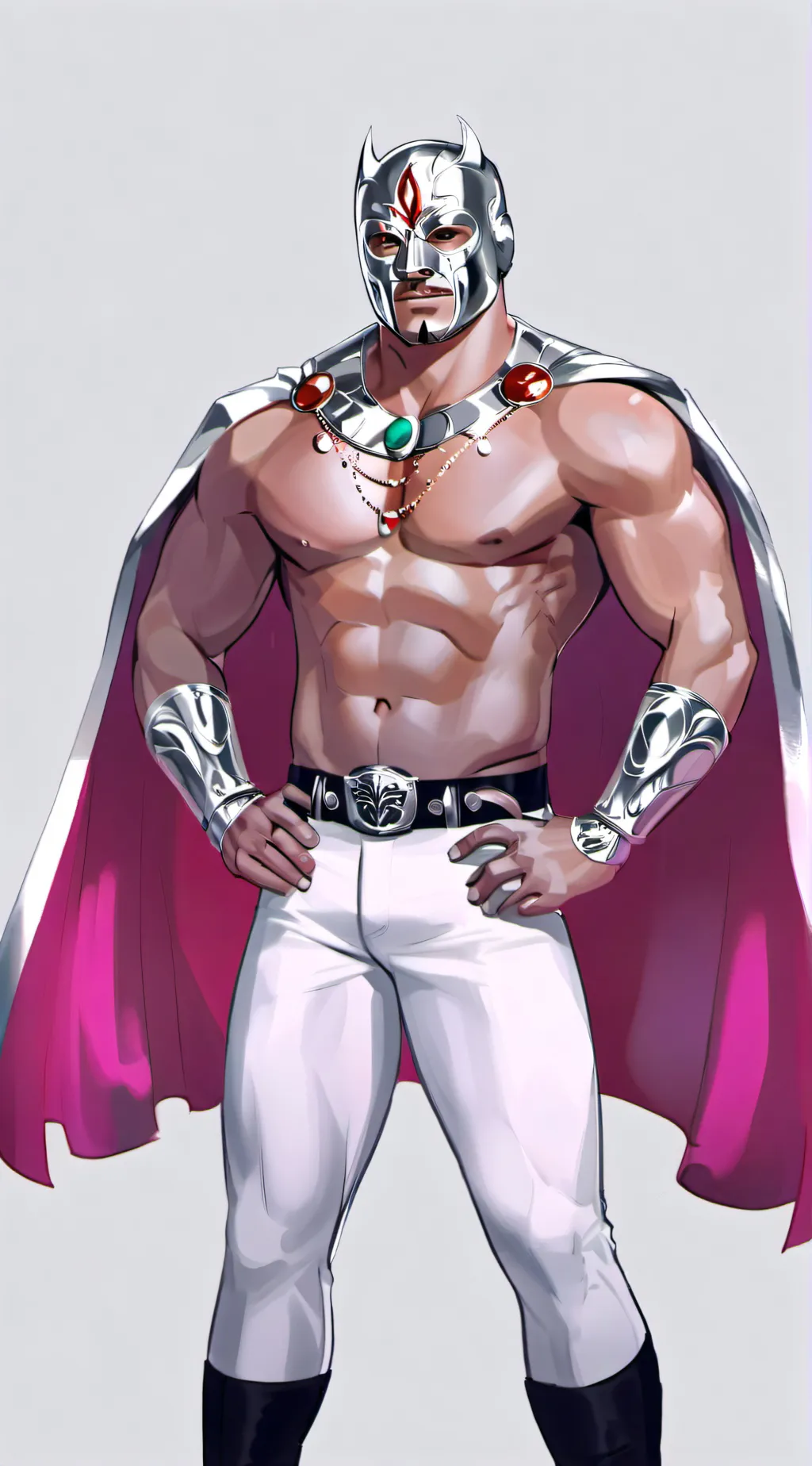 ai character: el santo background