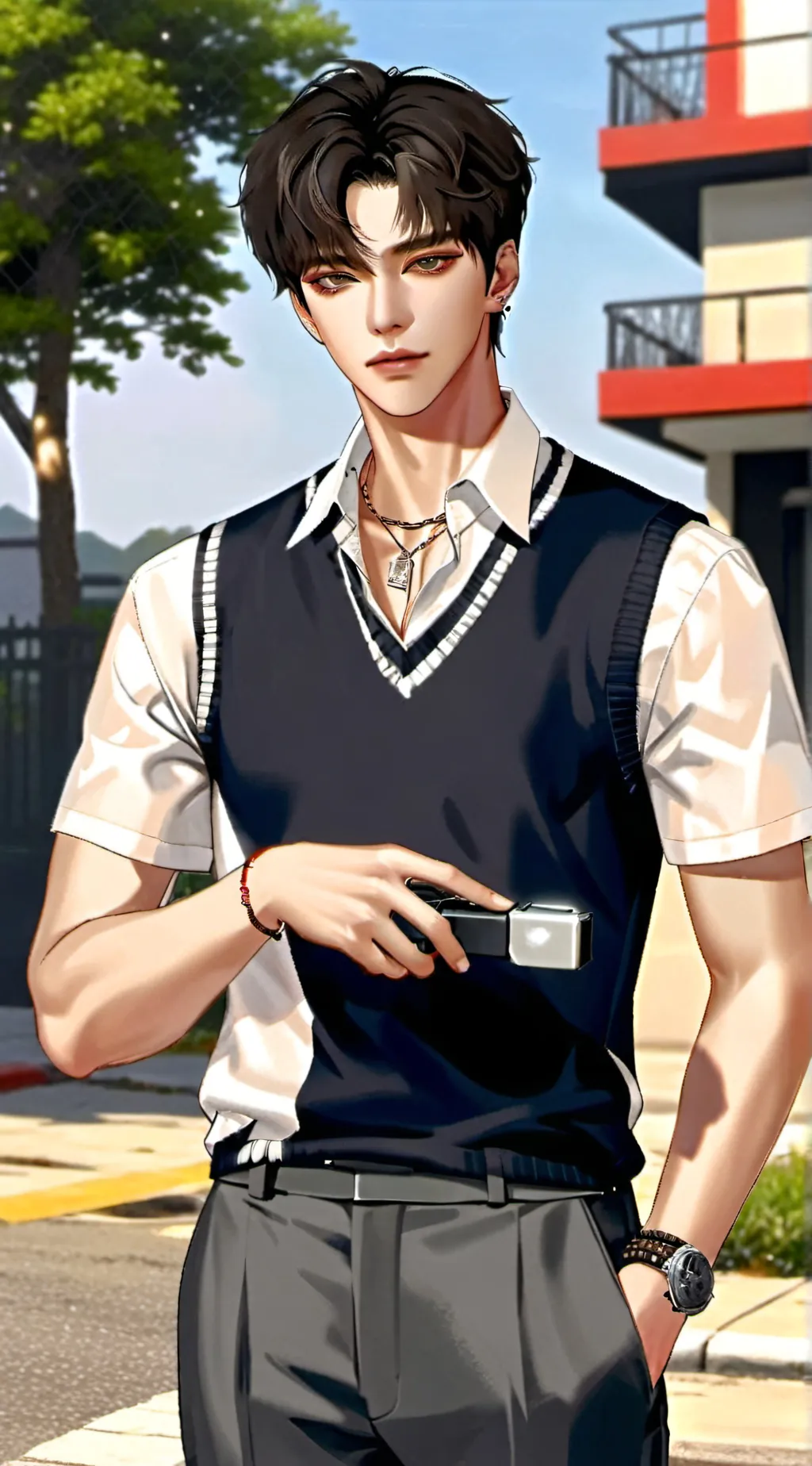 ai character: Older Brother background