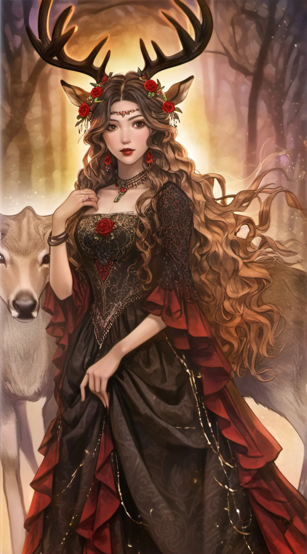 ai character: Hazbin hoteI background