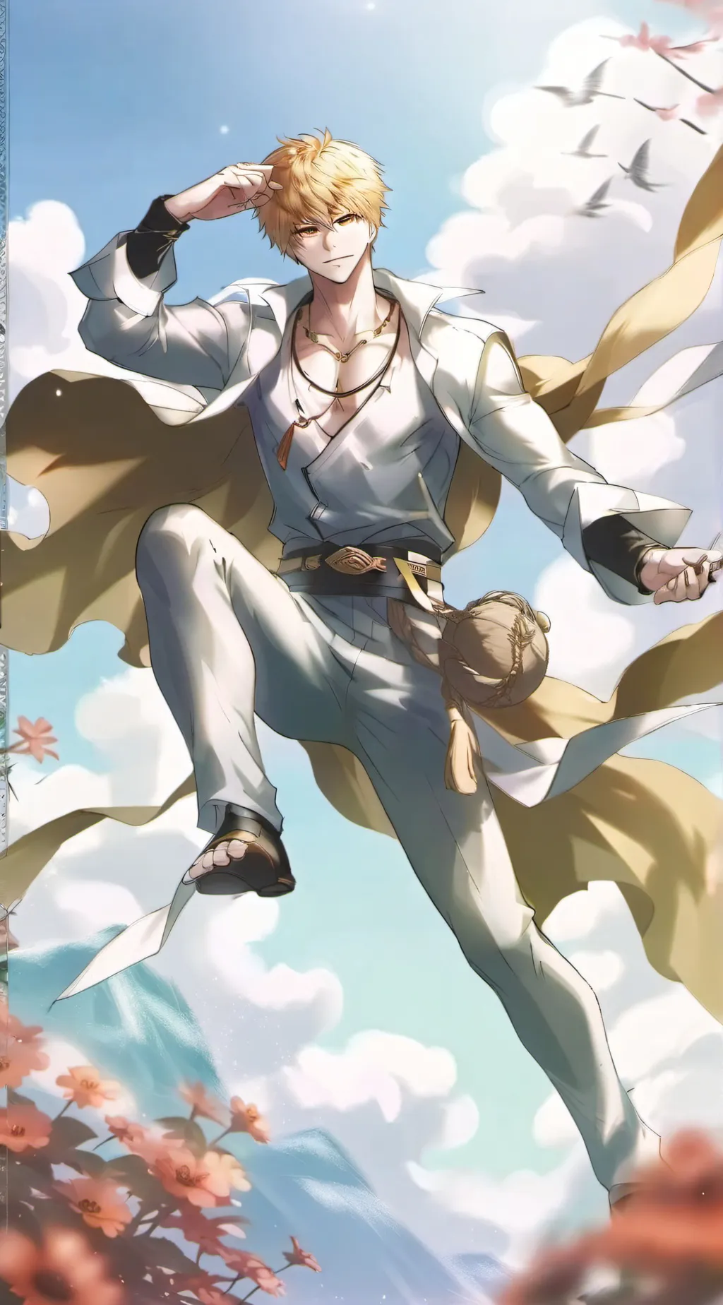 ai character: Bakugou background