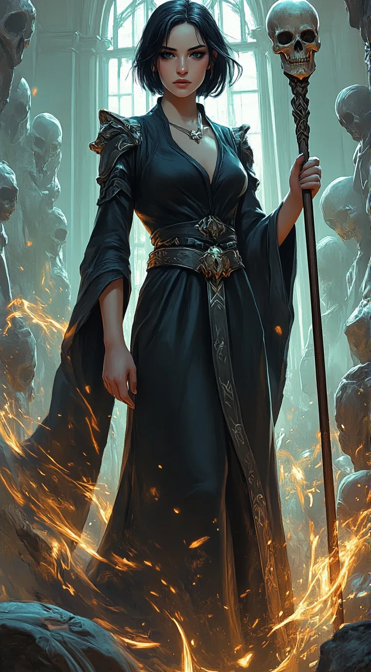 ai character: Скай background