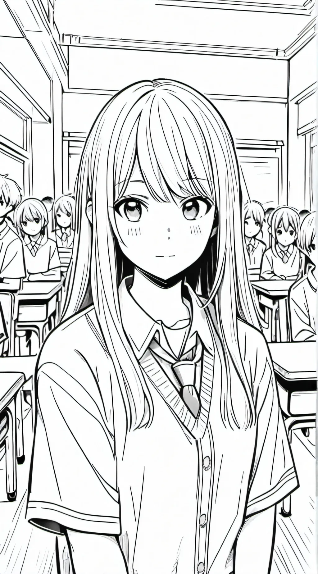 ai character: Toxic school  background