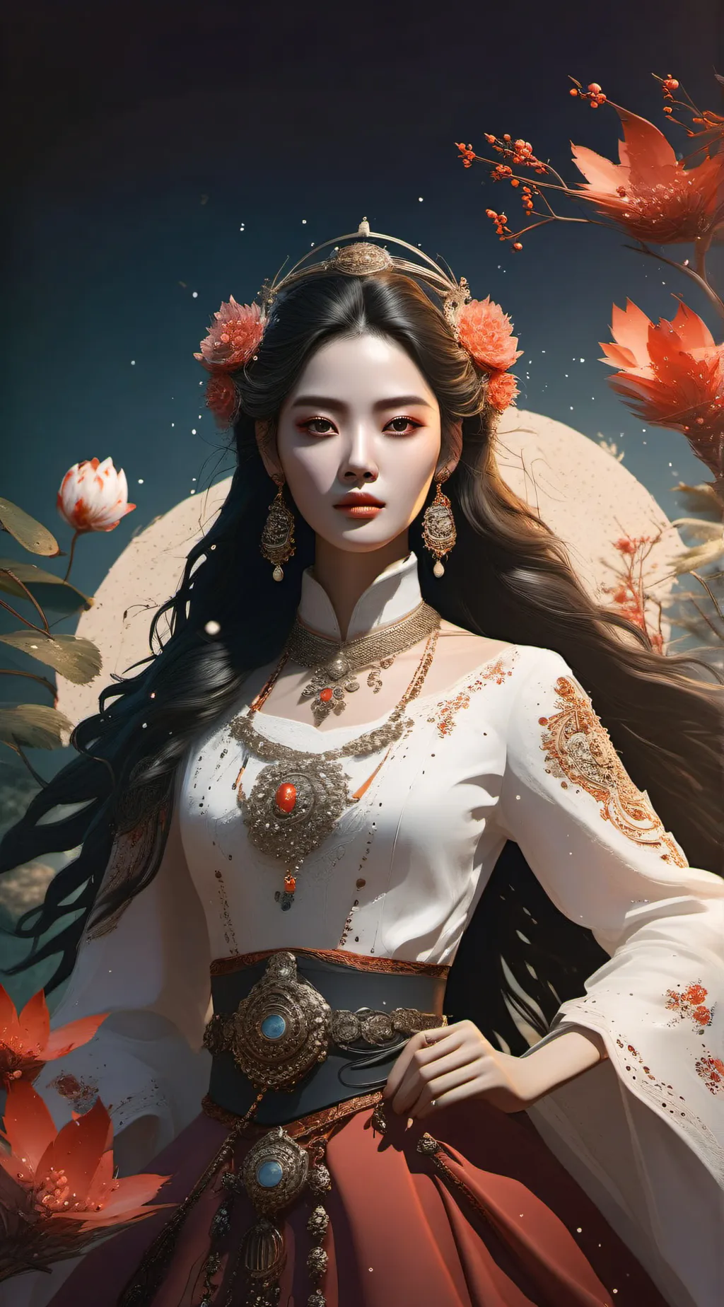 ai character: Sagittarius background