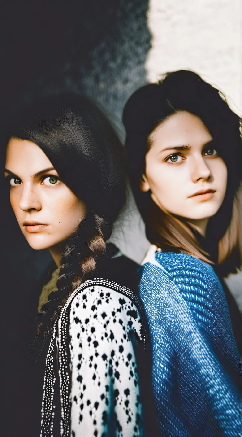 ai character: Ava and Jen background