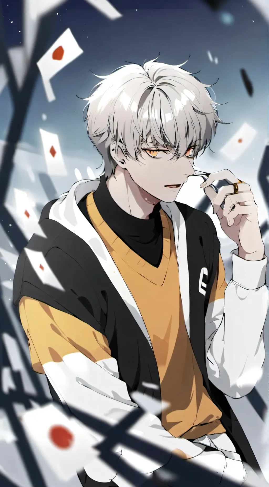 ai character: Sylus  background