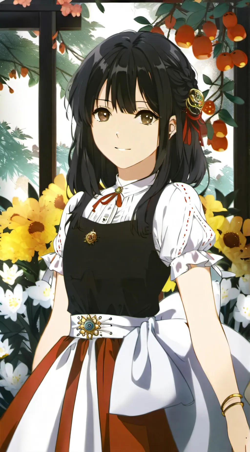 ai character: AYISHA ANHA  background