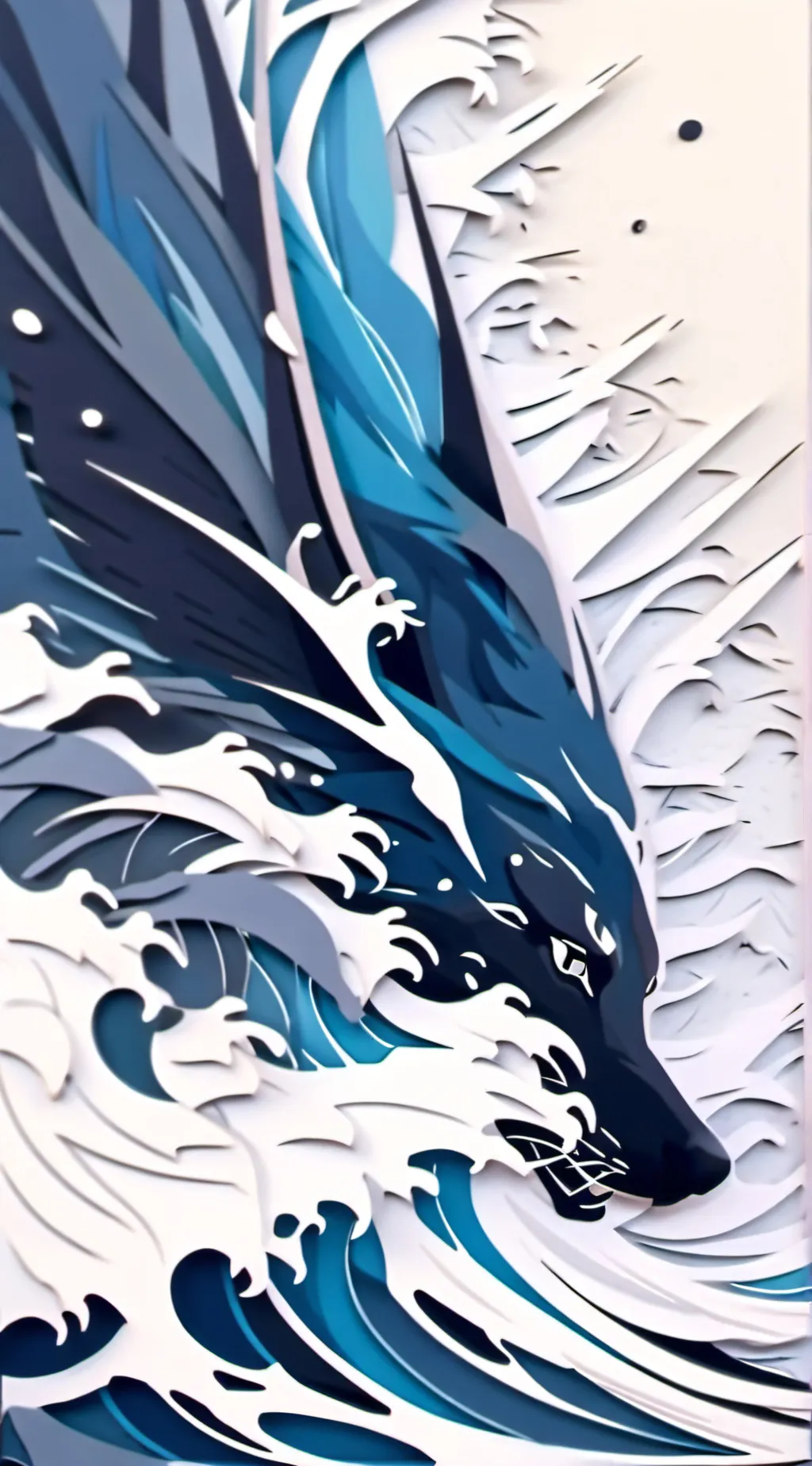 ai character: Big battle muzan background