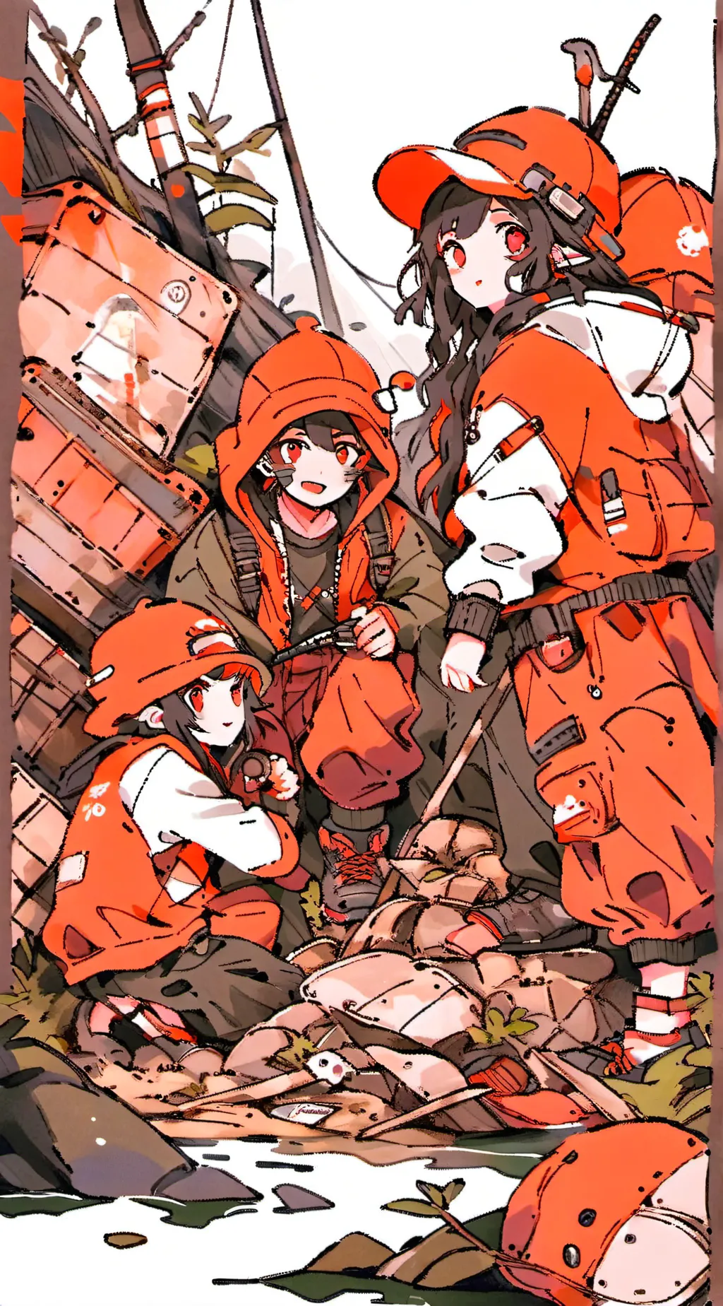 ai character: video games background