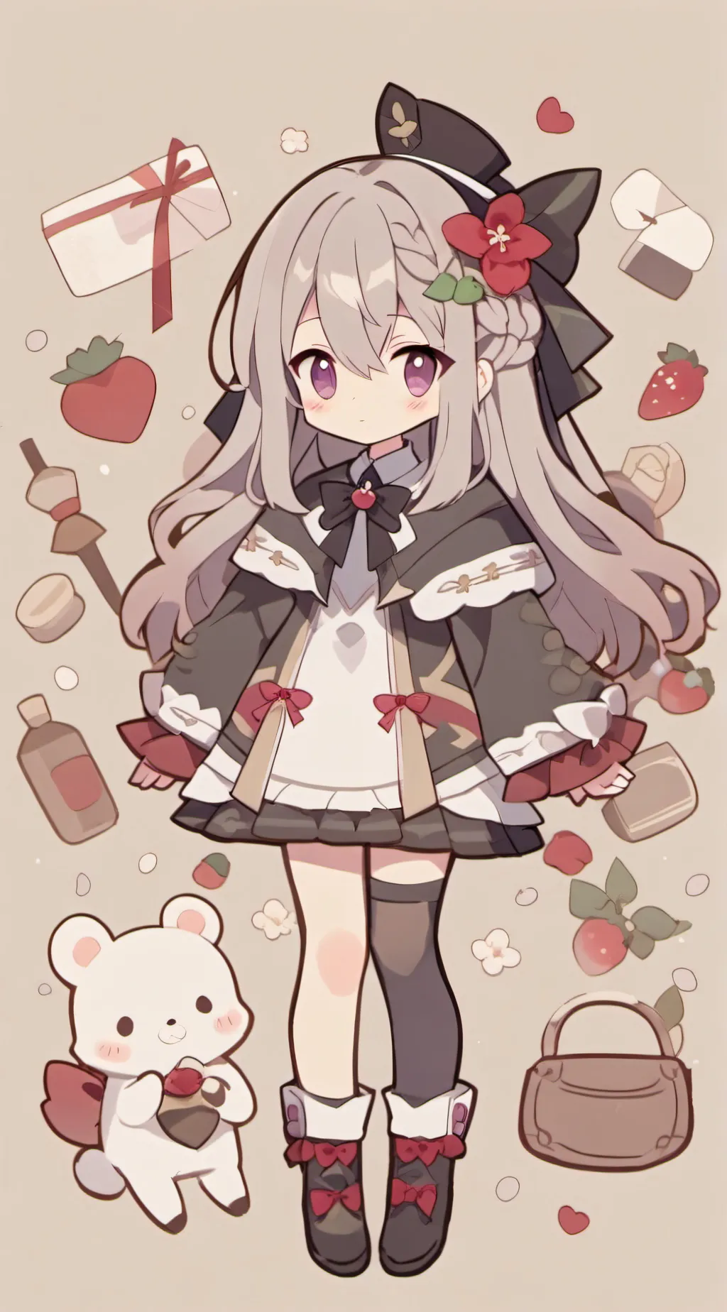 ai character: Olivia background