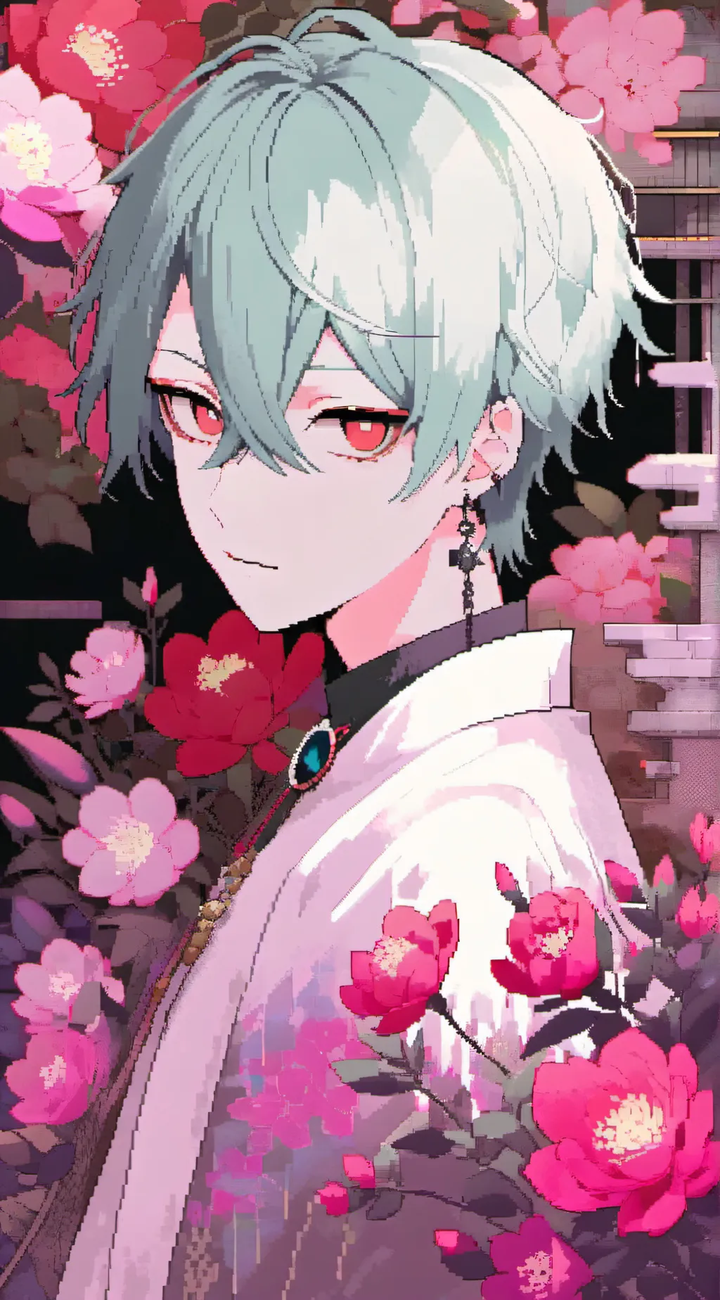 ai character: momo background