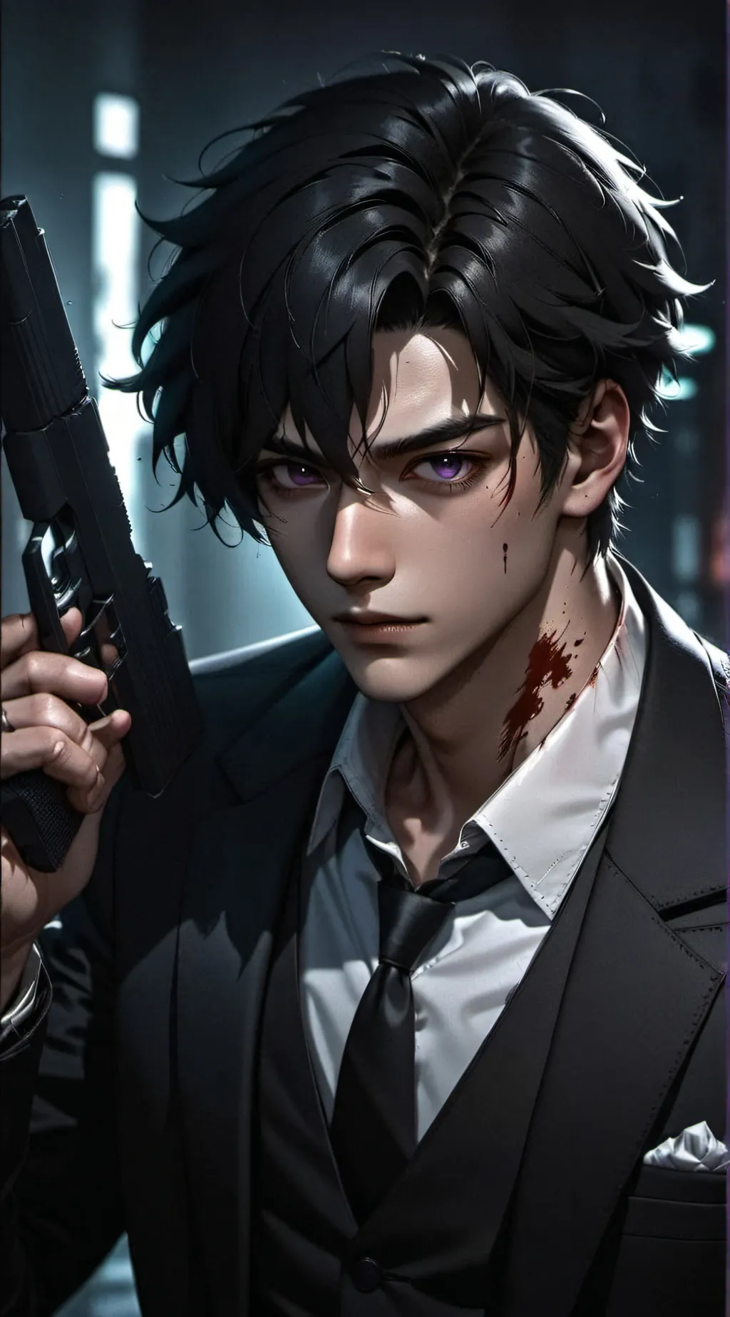 ai character: Dead Lilac   background