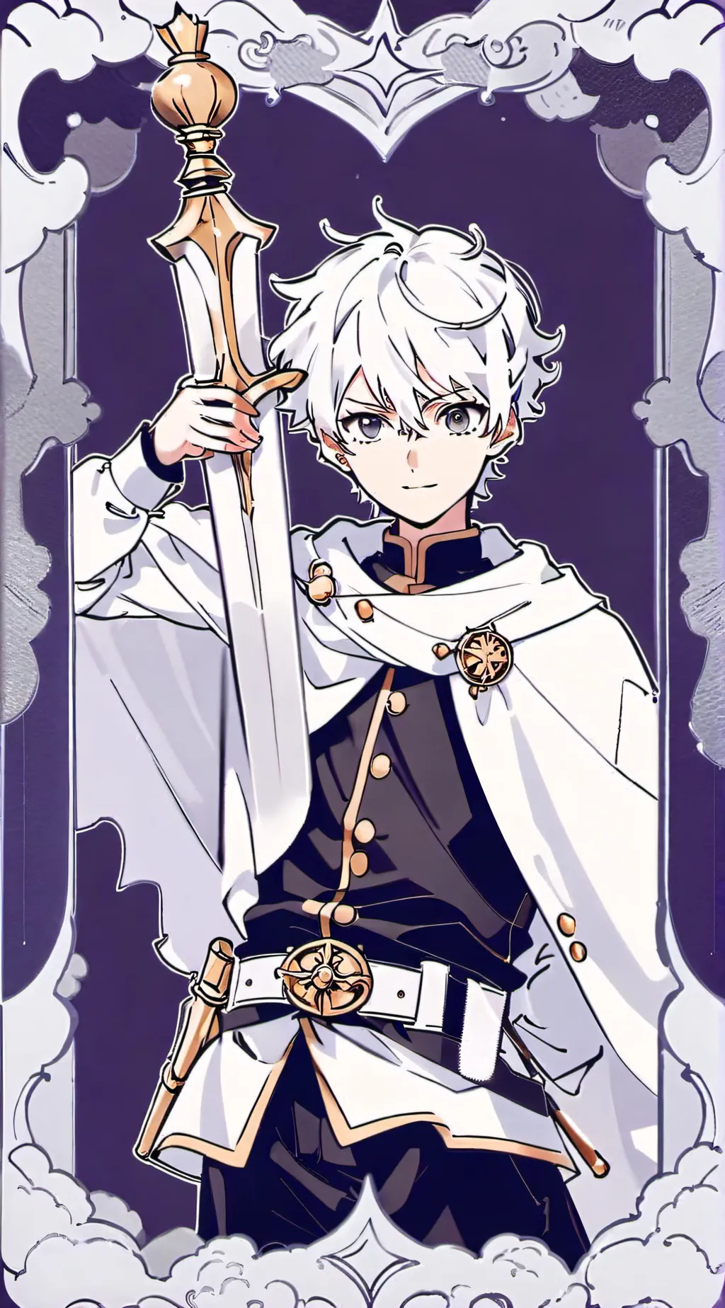 ai character: Black Clover background