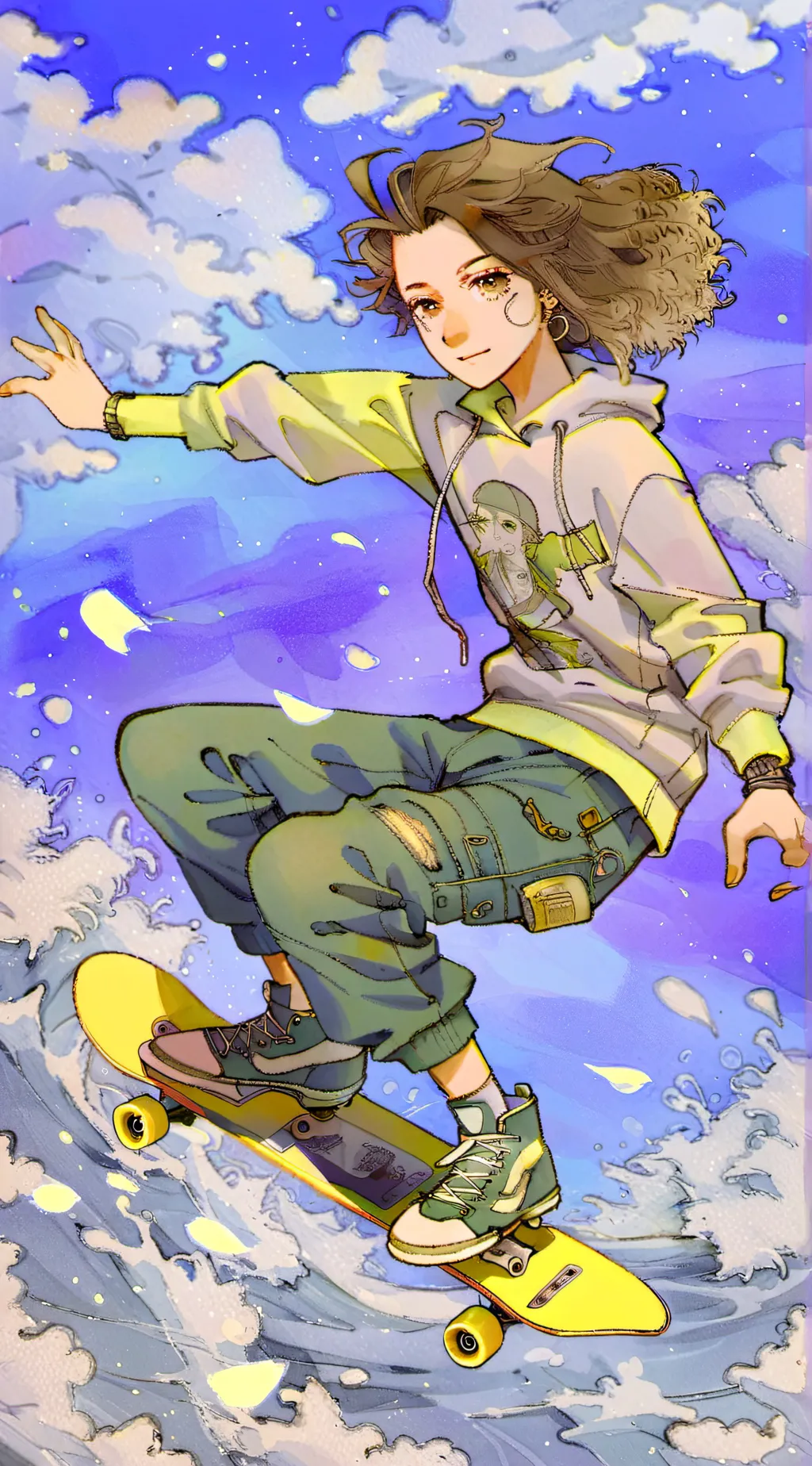 ai character: AI GF background