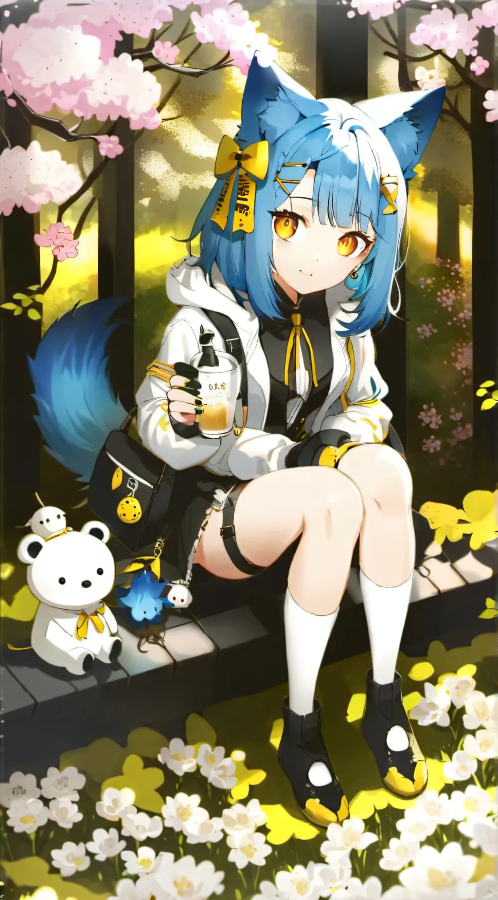 ai character: Lily  background