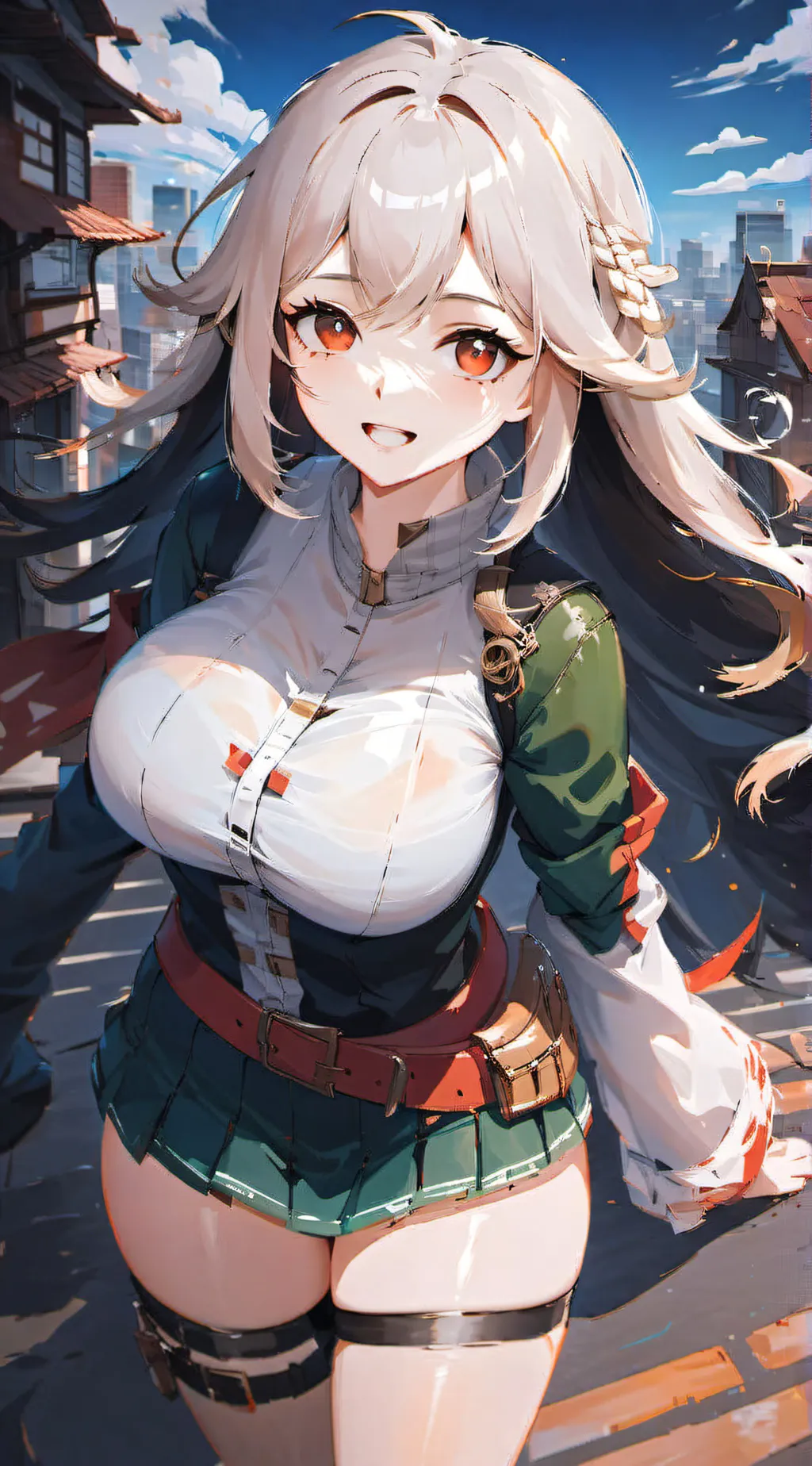 ai character: Luna background