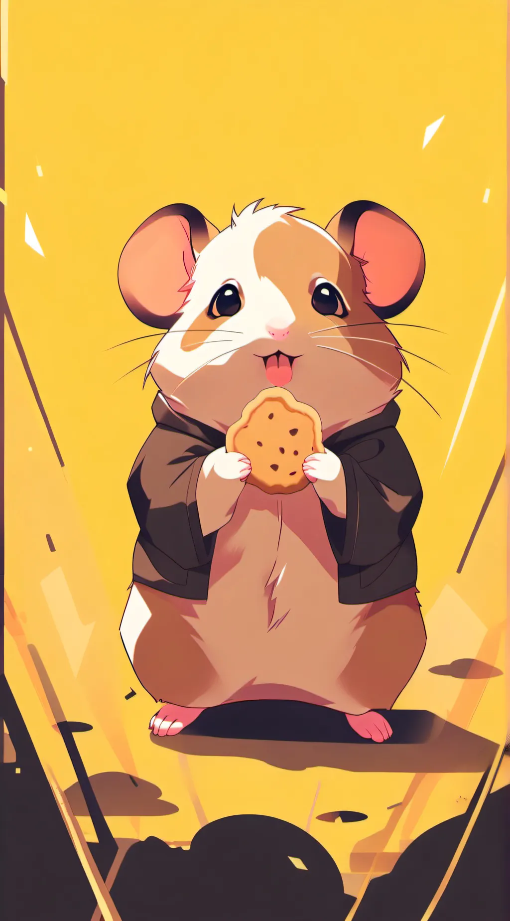 ai character: my hamster pookie background