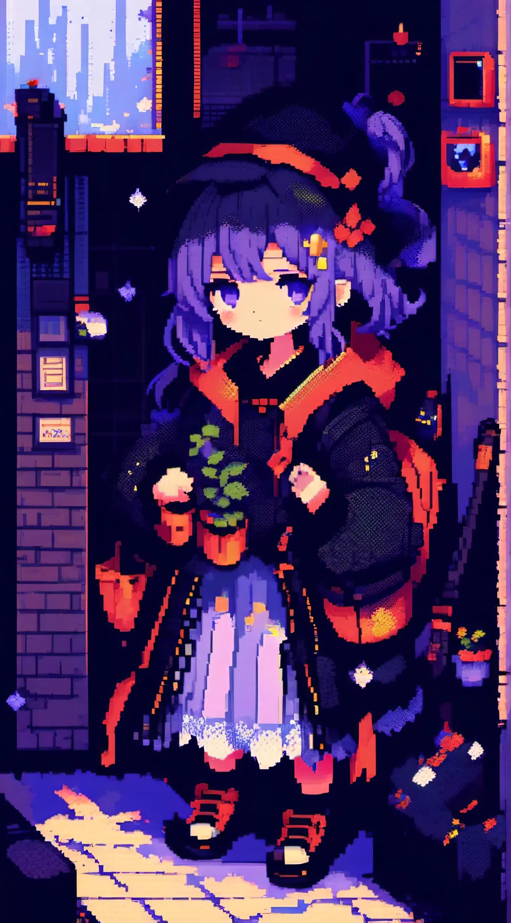 ai character: Amelia y/ln background