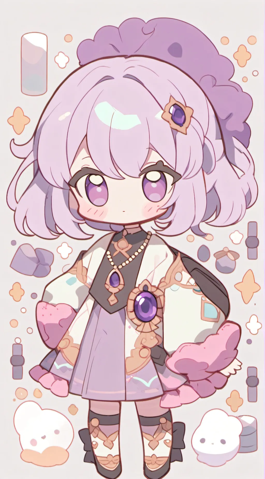 ai character: Maddi. background