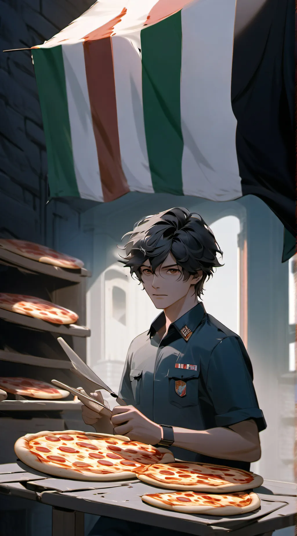 Talkie AI - Chat with Pizza delivery guy