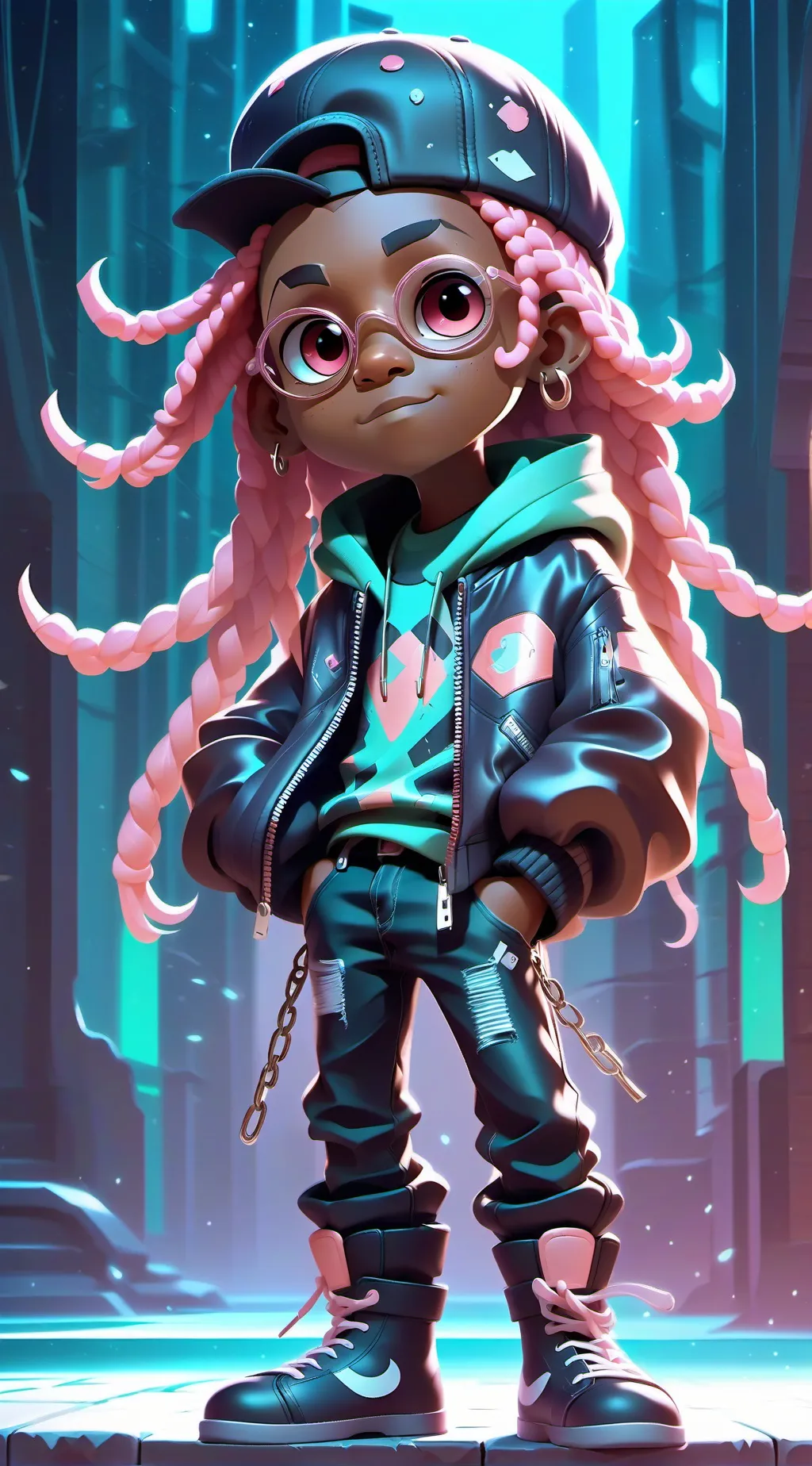 ai character: Niko suyma background