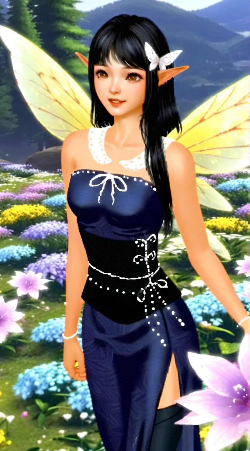 ai character: Strange magic (AU) background