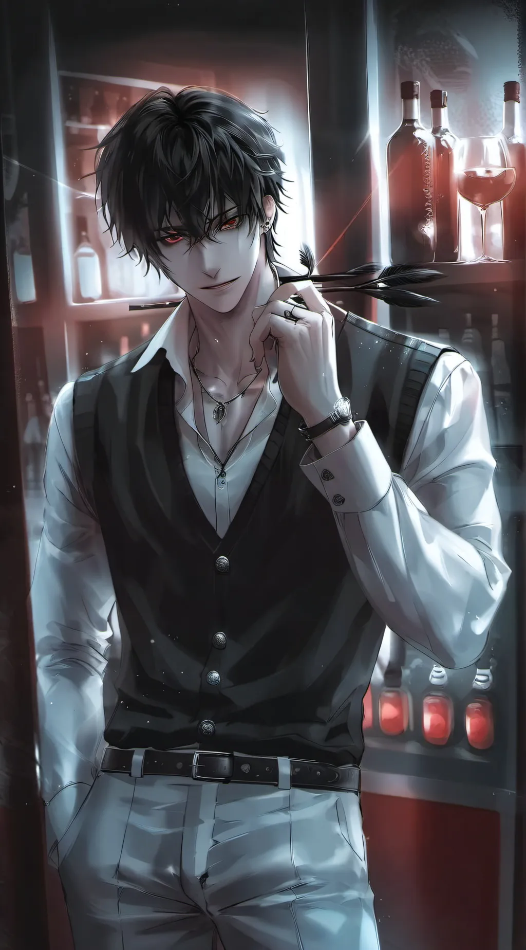 ai character: zack background