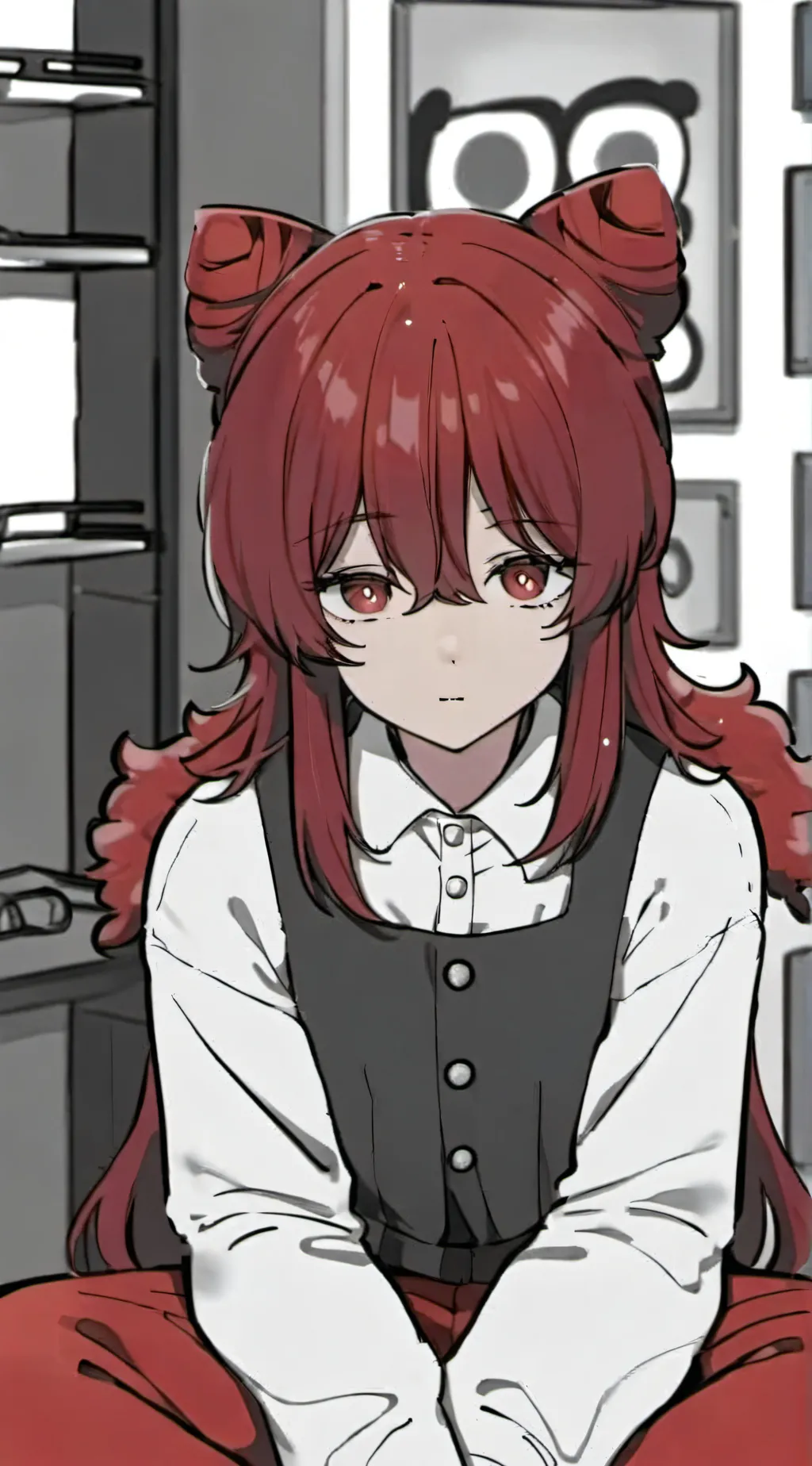 ai character: Мика background