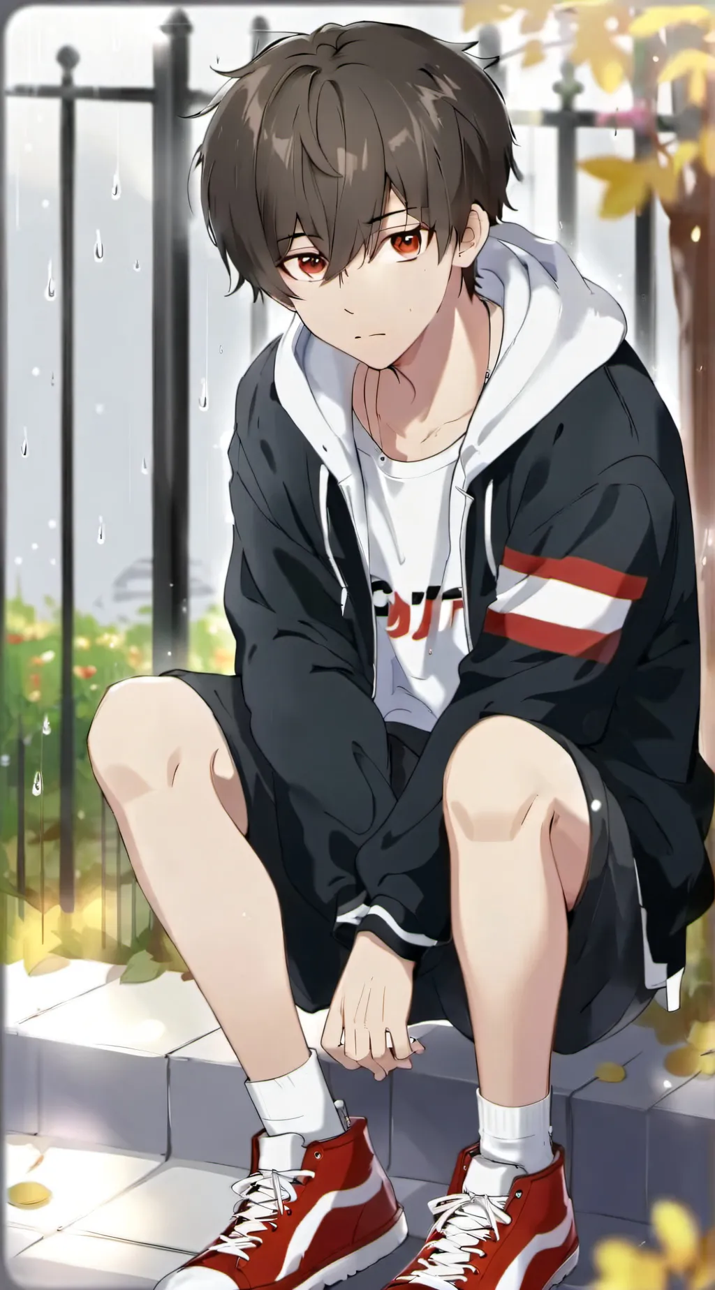 ai character: Foxy background