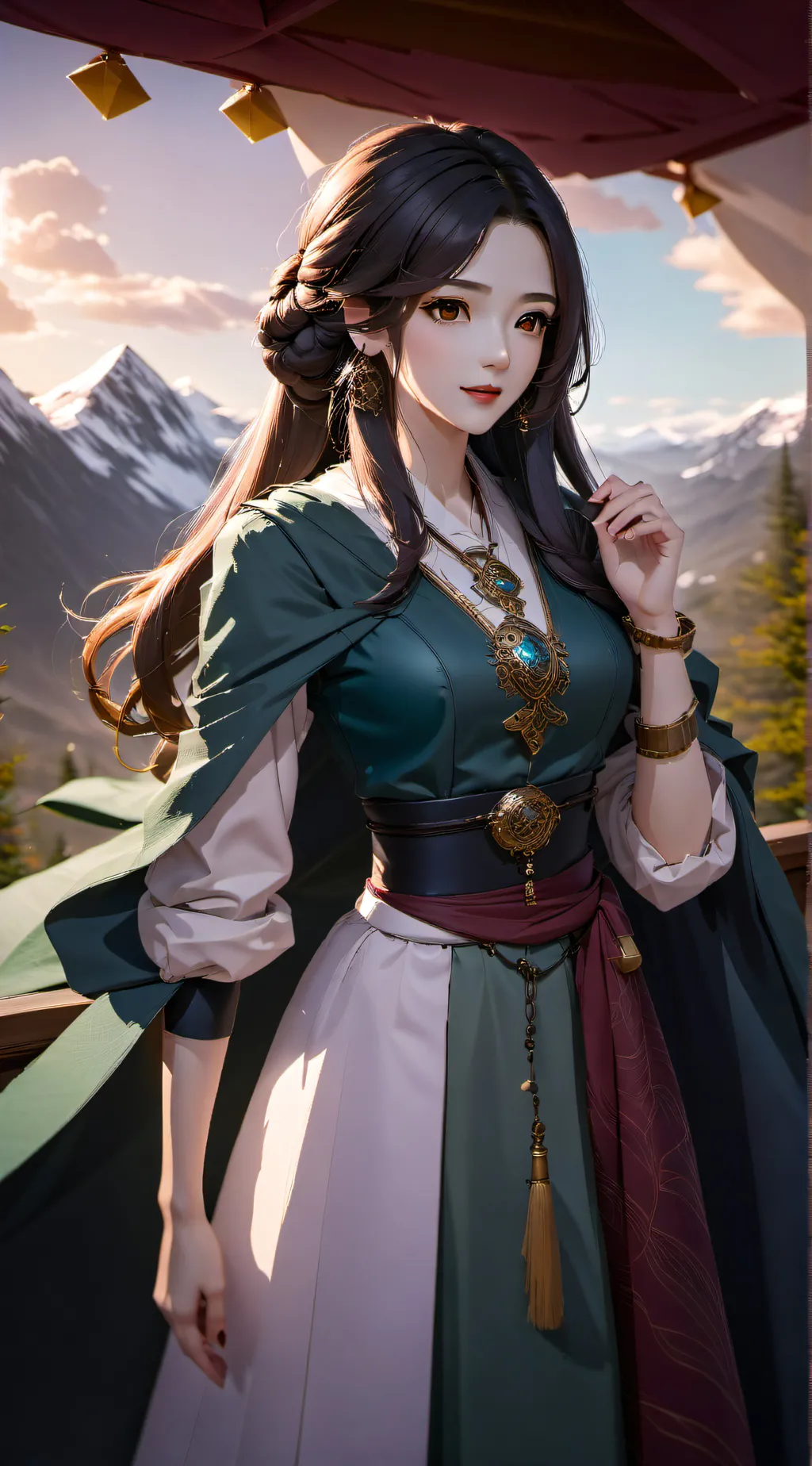 ai character: Ururaka 
Ururaka  background