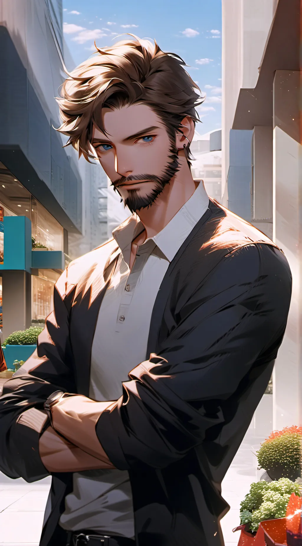 ai character: John background