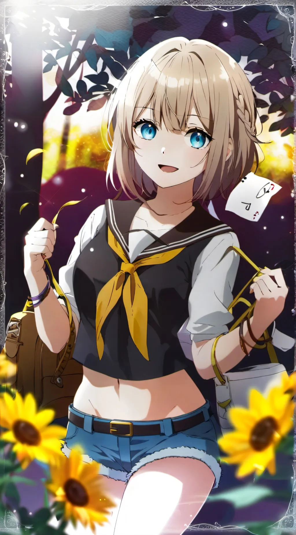 ai character: Rin Kagamine background